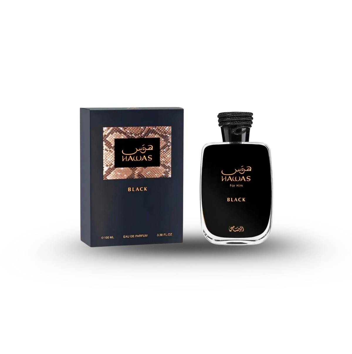Rasasi Hawas Black EDP (M) / 100 ml